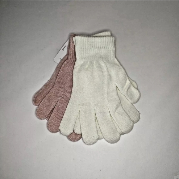 Ladies' Gloves 2pk - Texting Gloves Assorted Colors Acrylic Polyester Spandex - Picture 3 of 9